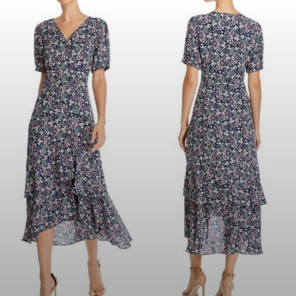 Nanette Lepore Floral Wrap Dress